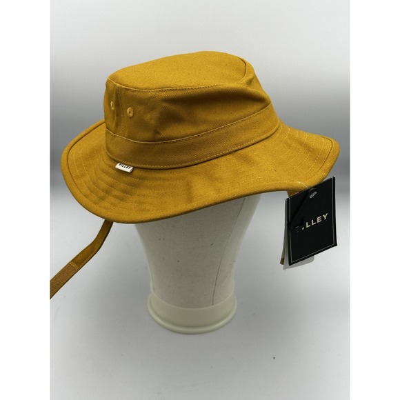 Tilley Hat Bucket Fitted Mens Medium Gold UPF 50+ Heritage Water Repellent Sun